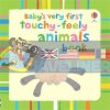 Baby's Very First Touchy-Feely Animals Book Stella Baggott Usborne 9781409522959