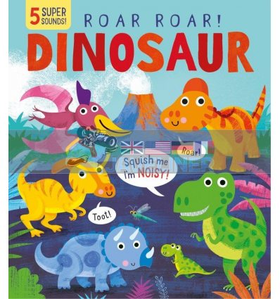 Roar Roar Dinosaur Becky Davies Little Tiger Press 9781912756780