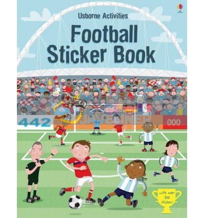 Football Sticker Book Paul Nicholls Usborne 9781409510277