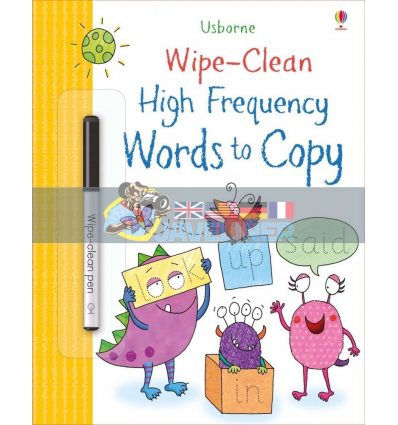 Wipe-Clean High-Frequency Words to Copy Gareth Williams Usborne 9781474922333