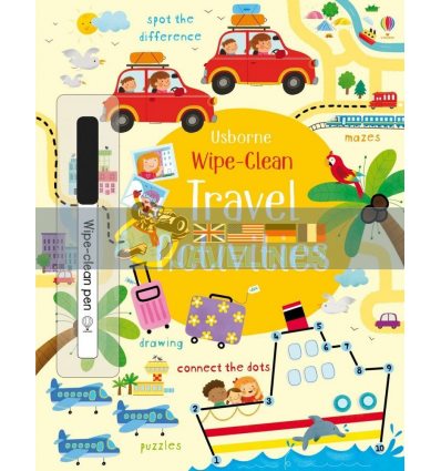 Wipe-Clean Travel Activities Kirsteen Robson Usborne 9781474922302