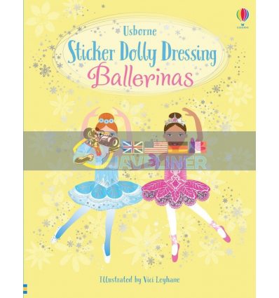 Sticker Dolly Dressing: Ballerinas Fiona Watt Usborne 9781474973427