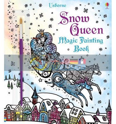 Snow Queen Magic Painting Book Barbara Bongini Usborne 9781474933803