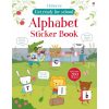 Get Ready for School: Alphabet Sticker Book Jessica Greenwell Usborne 9781409564669