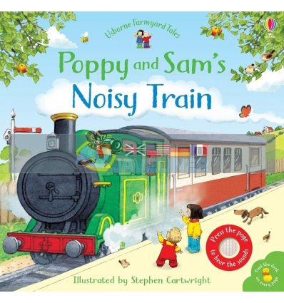 Poppy and Sam's Noisy Train Sam Taplin Usborne 9781474962568