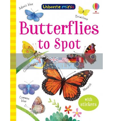 Butterflies to Spot Kate Nolan Usborne 9781474974998
