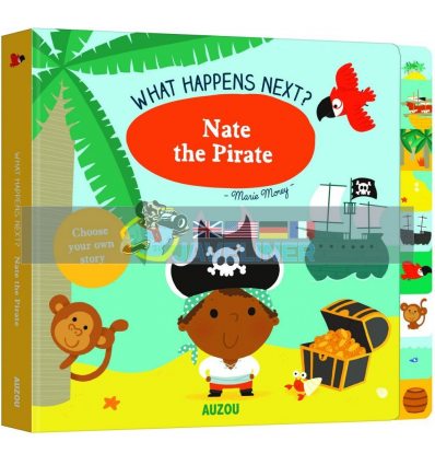 What Happens Next: Nate The Pirate Marie Morey Auzou 9782733871751