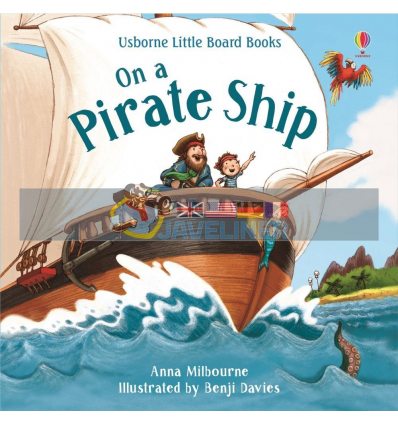 On a Pirate Ship Anna Milbourne Usborne 9781474971539