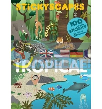 Stickyscapes Tropical Caroline Selmes Laurence King 9781856699556