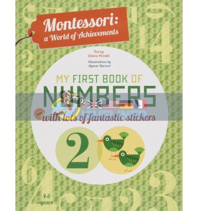 My First Book of Numbers Agnese Baruzzi White Star 9788854411364