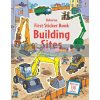 First Sticker Book: Building Sites Jessica Greenwell Usborne 9781409587514