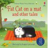 Fat Сat on a Mat and Other Tales with Audio CD Lesley Sims Usborne 9781474995535
