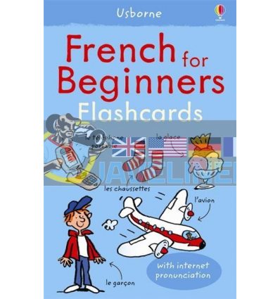French for Beginners Flashcards Christyan Fox Usborne 9781409507345