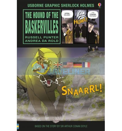 Комикс The Hound of the Baskervilles Graphic Novel Andrea da Rold Usborne 9781474938082