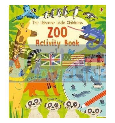 Little Children's Zoo Activity Book Rebecca Gilpin Usborne 9781474953610